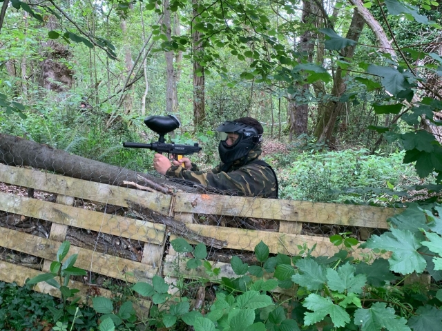 Paintball avec 300 balles dans la forêt de Villaviciosa Paintball avec 300 balles dans la forêt de Villaviciosa