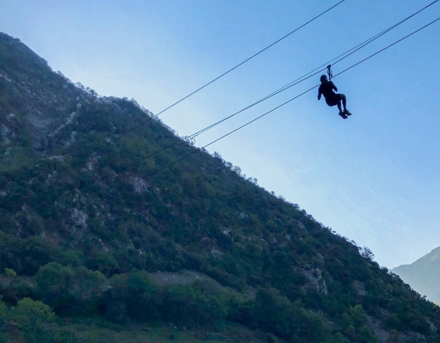 6 tirolinas en Asturias