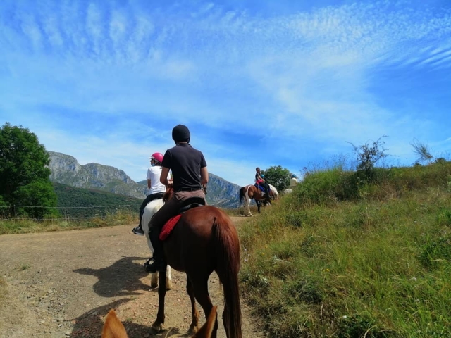 Ruta a caballo en los Picos de Europa