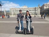 Itinéraire exclusif en segway pour 2 personnes à Madrid
