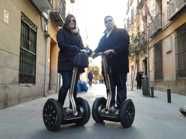  Madrid auf dem Segway
