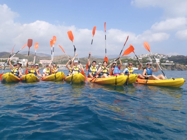 Expedicion en kayak por Cap de Creu