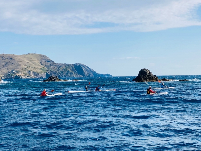Ruta en kayak por la Costa Brava