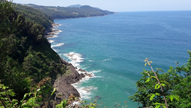 Vues sur la mer Cantabrique 