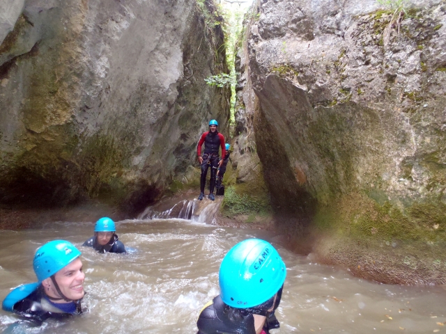  In the waters of the ravine 