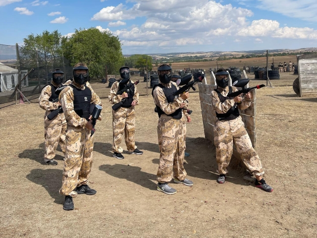 Jeu de paintball avec 100 balles, à Algete