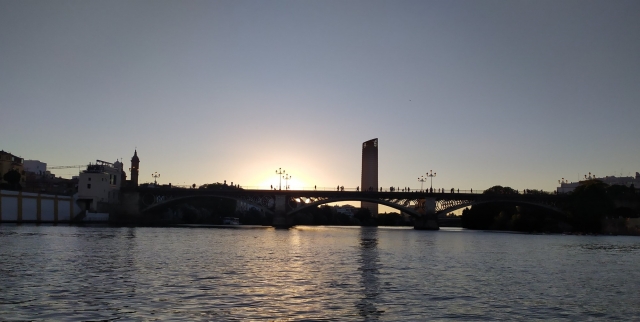  The Guadalquivir at sunset 