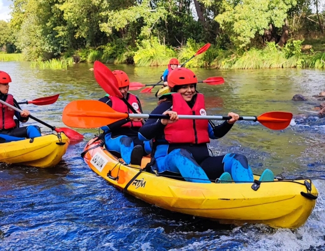  Canoes on the Agueda River