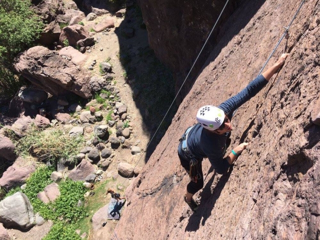 Climbing in the Canary Islands 