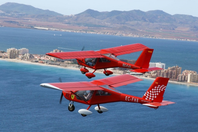  Durch den Himmel der Costa Blanca fliegen 