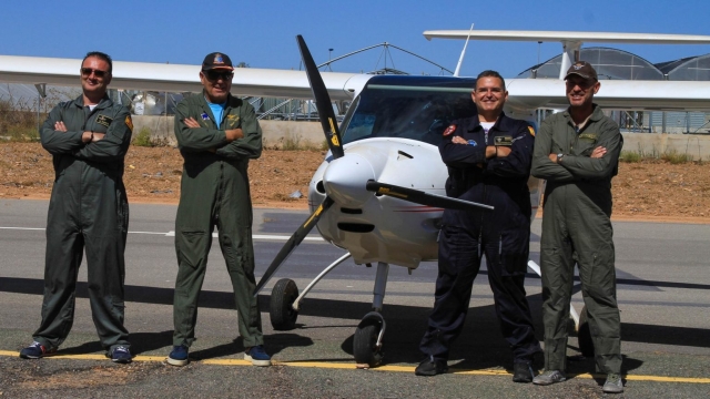  Auf den Piloten vorbereitet 