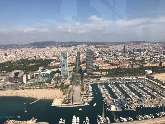  Barcelone vue des airs 