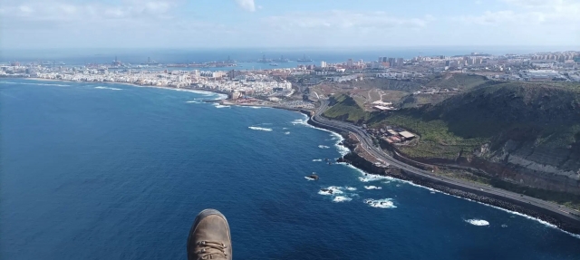 Voo parapente em Gran Canaria 
