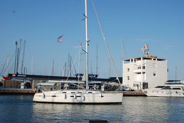 Boat at anchor 