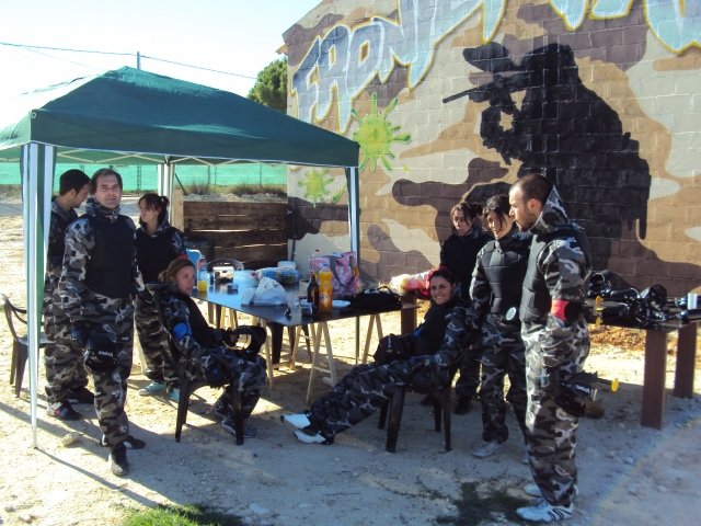 Paintball puente de la Constitución