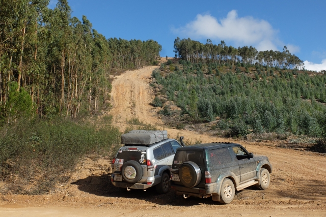  Offroad-Strecke in einem 4x4 