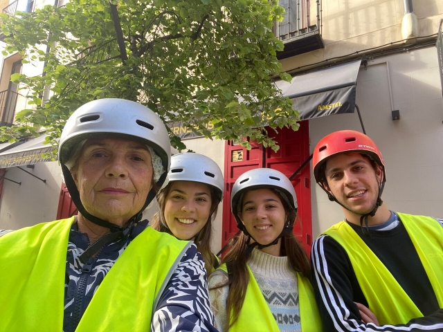 Selfie durante la ruta