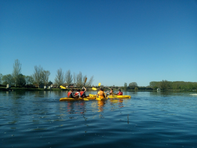 Piragua Route sur les Tormes 2 heures, enfants