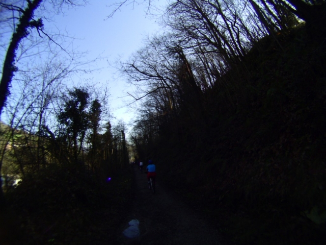  Paysage de pistes VTT