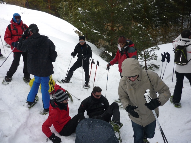  Racchette da neve a Navacerrada 