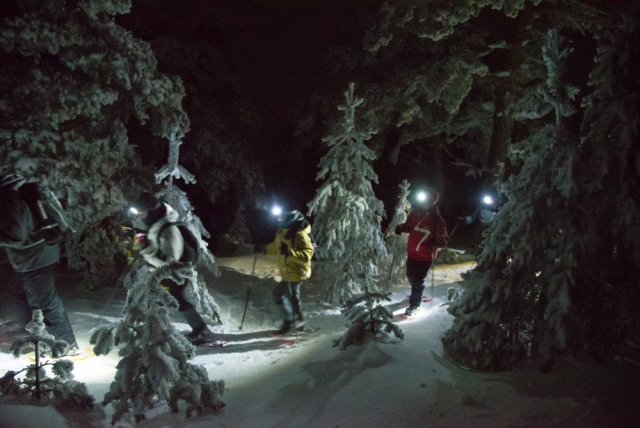 Ciaspolata notturna e cena a Navacerrada