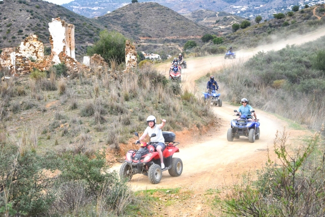 Zweisitzer-Quad-Route 