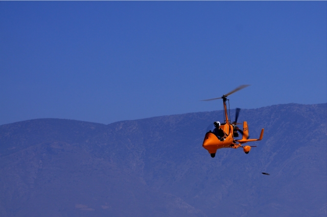  Pilota di un autogiro a Navalcarnero 