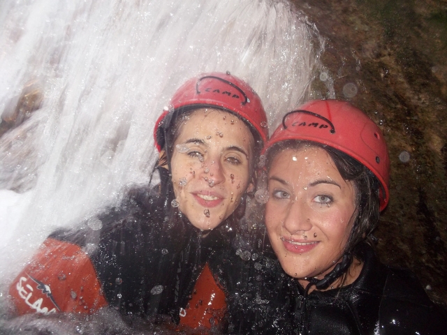  Canyoning üben in Las Chorreras 