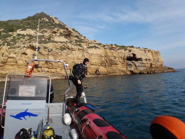 Sur le point de sauter 