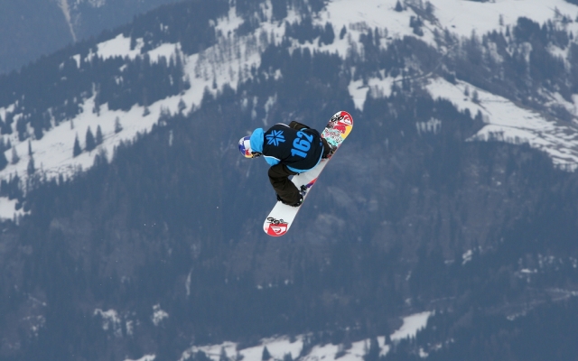 Pratique du snowboard 