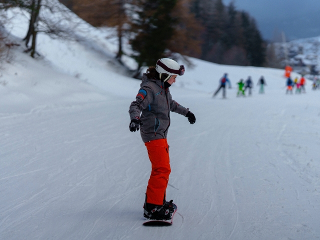  Diventa uno snowboarder 