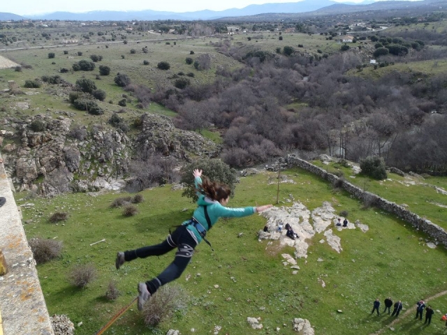Salto de puenting Sierra de Madrid