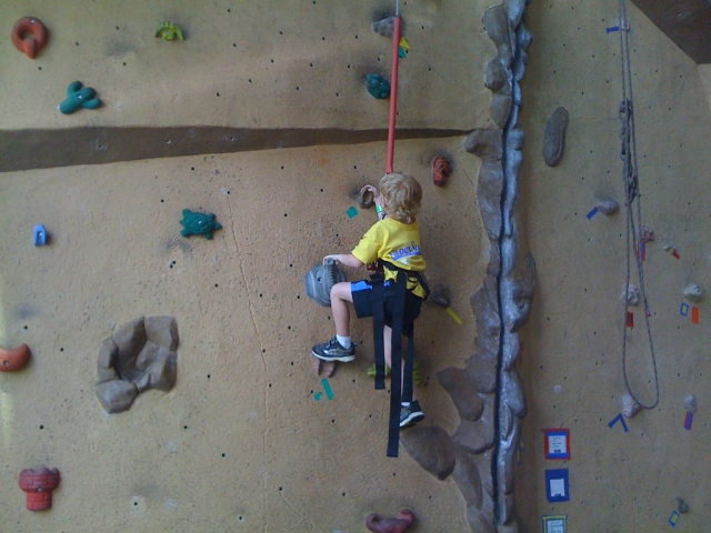 Rocódromo para ninos