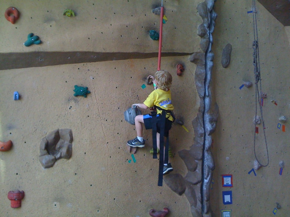 Rocódromo para ninos