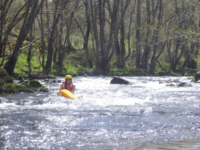 Caduta dalla canoa 