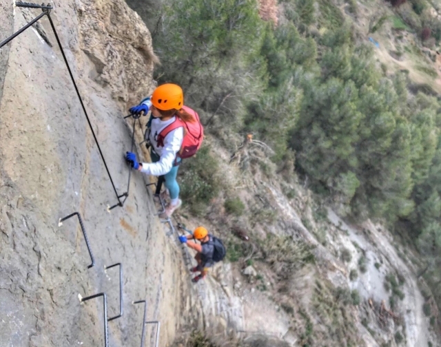  Profiter de la via ferrata de Centelles