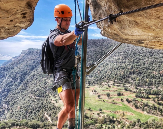  Les vues de la via ferrata des Baumes 