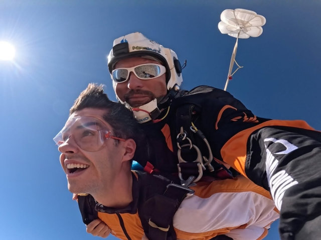 Fallschirmsprung von Casas de los Pinos 4500 m