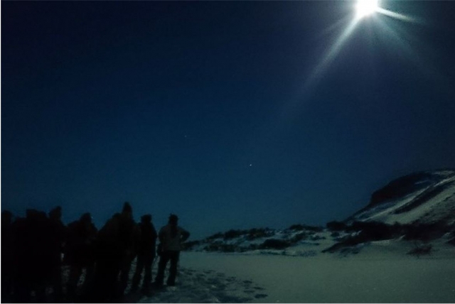  Night route montana cantabria 
