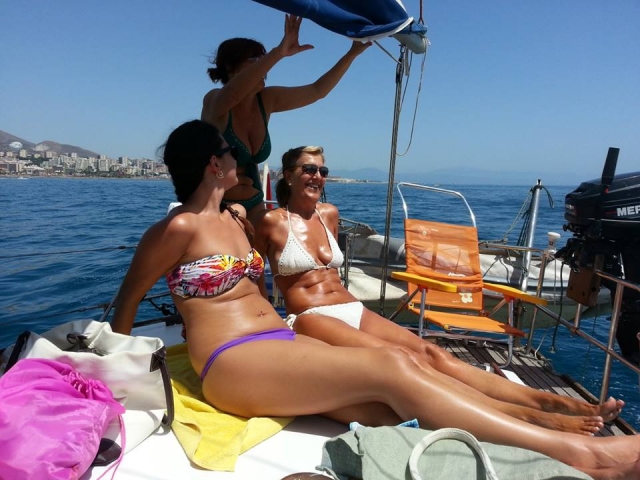 sunbathing