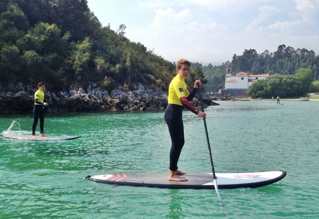 Paseos tabla SUP Asturias