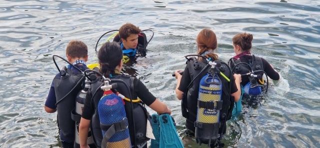 Bautismo de buceo en la Costa Brava