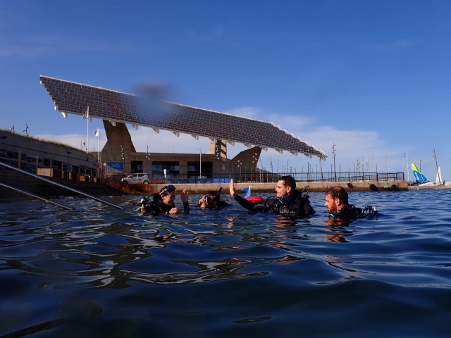 Buceo en Barcelona