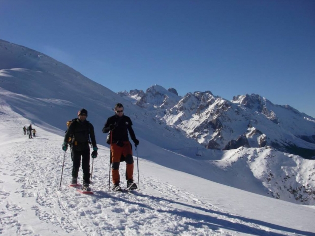 Raquetas en los Picos de Europa