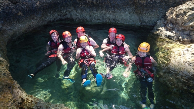  Coasteering family 