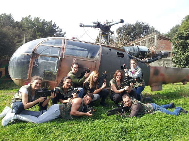 Avec décoration laser tag 