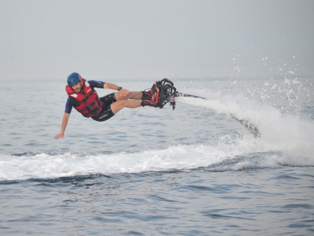  Übung mit dem Flyboard 