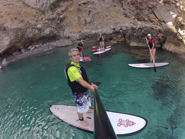 Location de paddle surf dans la baie d'Alcudia, 3h