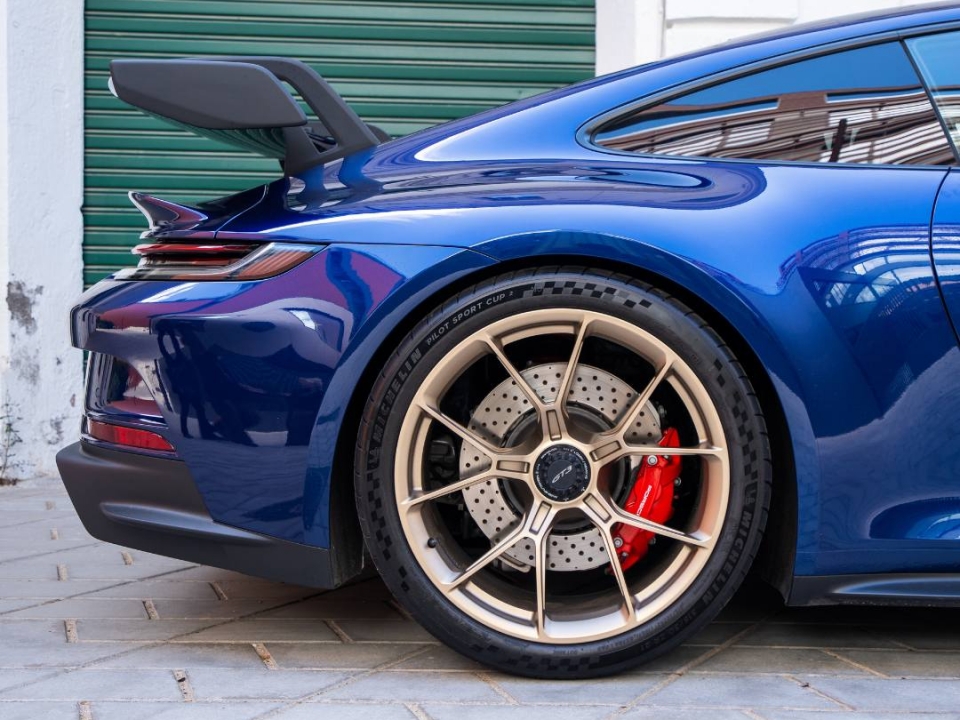 Porsche GT3 por la Barceloneta