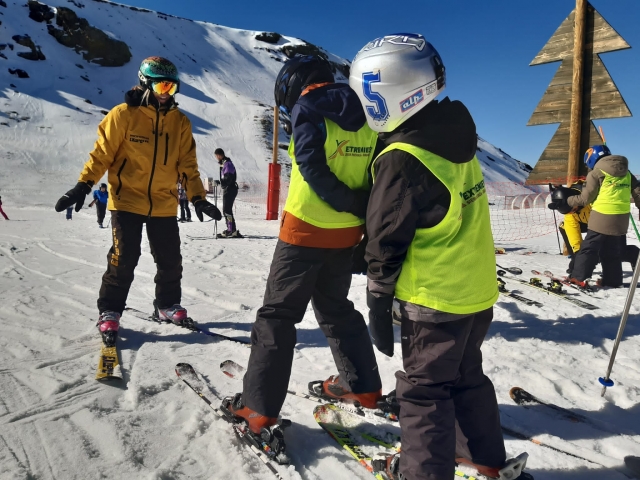  lezione di sci in Sierra Nevada 